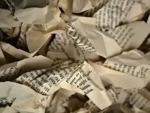 Crumpled paper